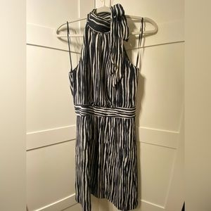 Black and white Banana Republic dress